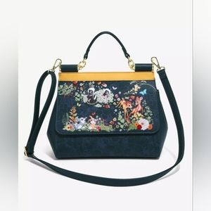 💕Sale💕 Loungefly Disney Bambi Furry Friends Floral Handbag